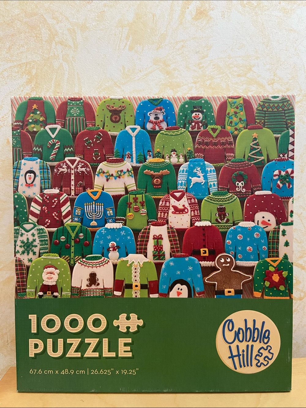 Cobble Hill Ugly Xmas Sweaters - 1000 Piece Puzzle
